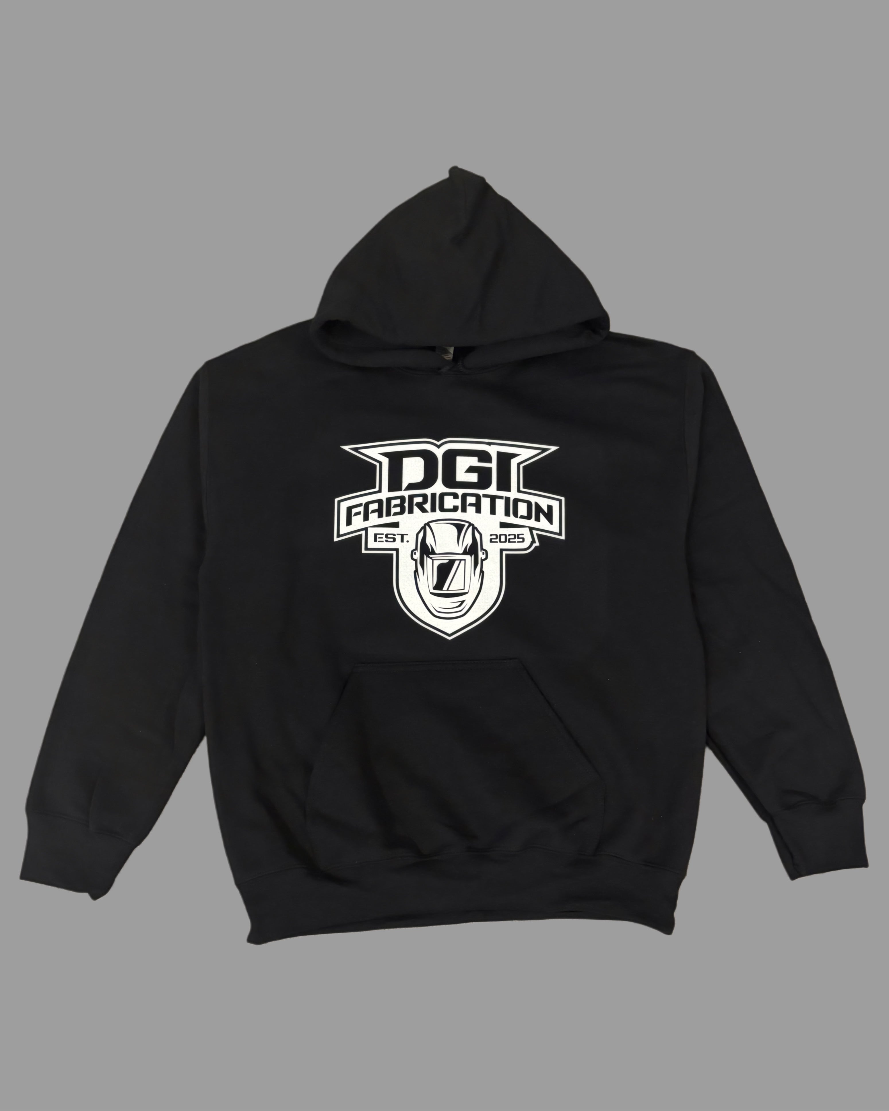 DGI FAB HOODIE BLACK – DGI FABRICATION